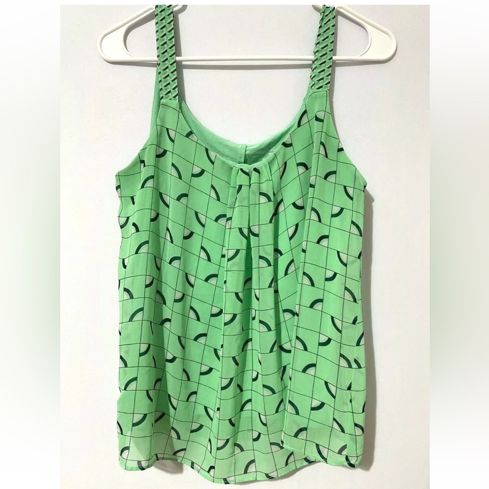 New York & Company mint green tank top